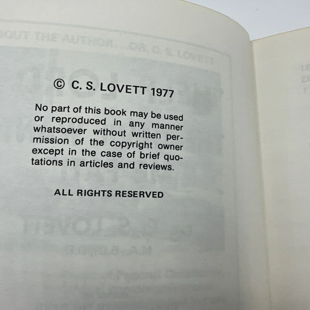 C.S Lovett Help Lord The Devil Wants Me Fat Book Softcover 1977